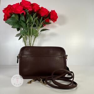 Vintage Coach Carnival Bag 9925 Mahogany Brown 1996 USA